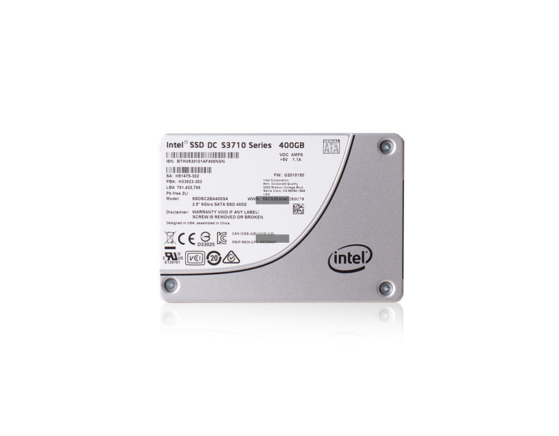SSDs - 400 GB SATA III Intel SSD MLC 2,5&quot;