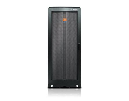 Server cabinet Knürr 41U x 800 x 1000 mm - Front view closed