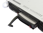 1HE Intel Dual-CPU SC815 Server (Sandy-Bridge EP) - Detail Festplatteneinschub