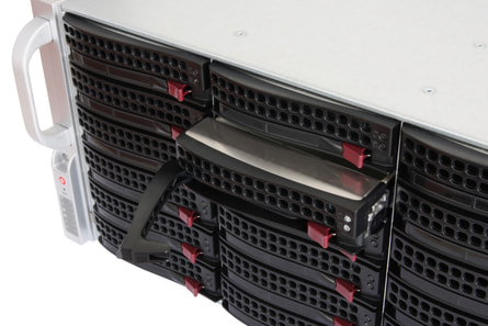 4U Intel Dual-CPU SC846 Server Servers - Detailed view Hard Drive Cartridge